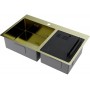 Кухонная мойка Omoikiri Akisame 86-2 Side LG