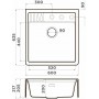 Кухонная мойка Omoikiri Kinokawa 60 GB-Графит