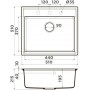 Кухонная мойка Omoikiri Daisen 51 BL-Черный
