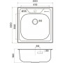 Кухонная мойка Omoikiri Saru 50 IN