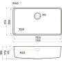 Кухонная мойка Omoikiri Omi 73-U/I Ultra IN-Нержавеющая сталь