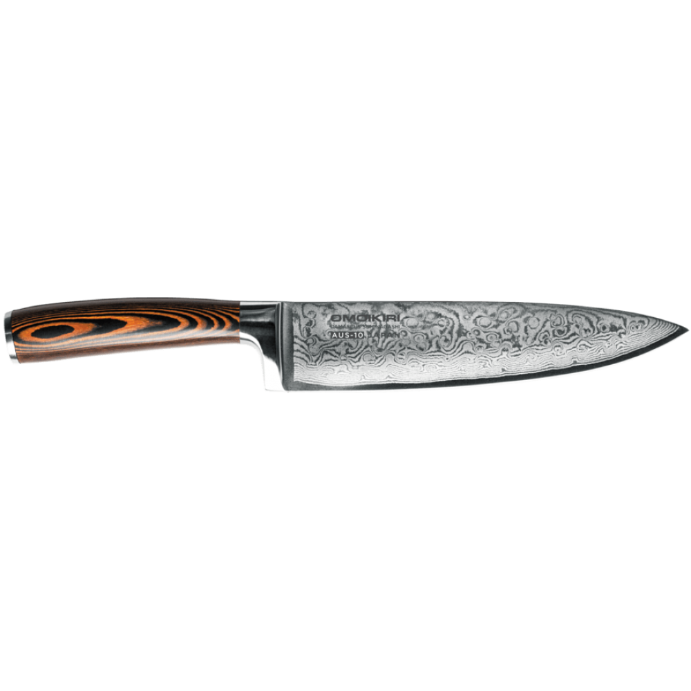 Нож Omoikiri Damascus Suminagashi