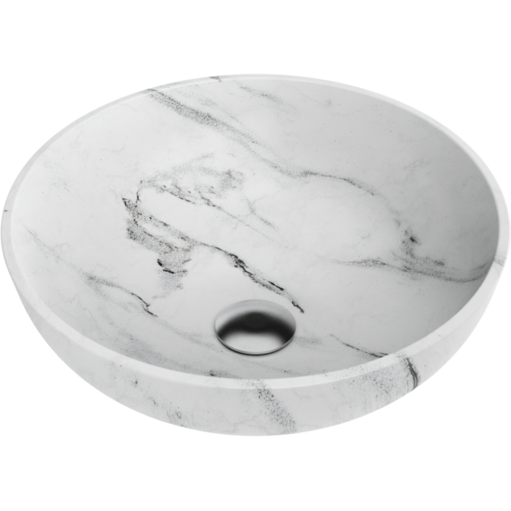 Раковина для ванной Omoikiri Hitomi WH-Marble
